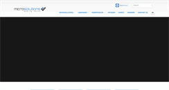Desktop Screenshot of microsolutions.dk